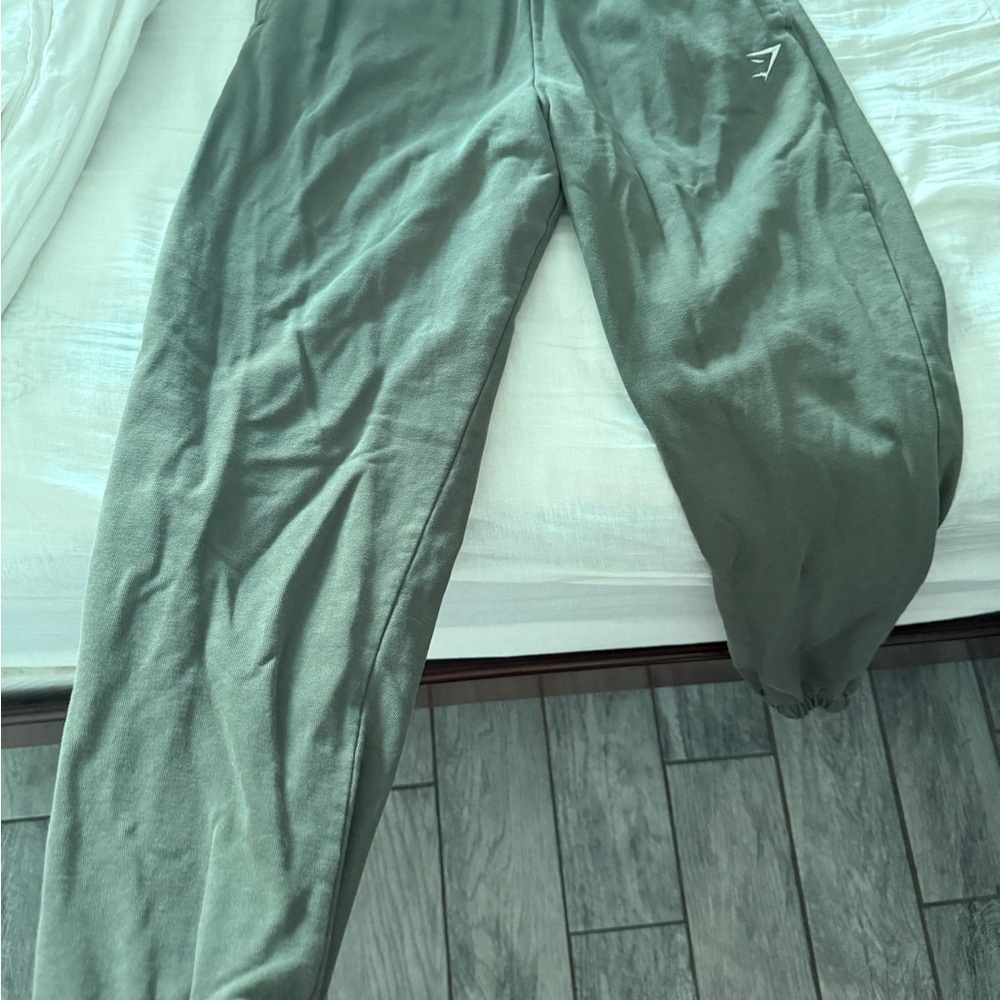Gymshark Olive Joggers for Men